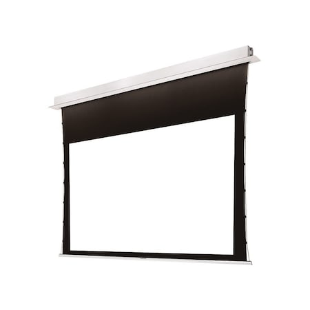 Monoprice 106in Ultra HD 4K Ceiling-Recessed Motorized Projection Screen 16:9 30451